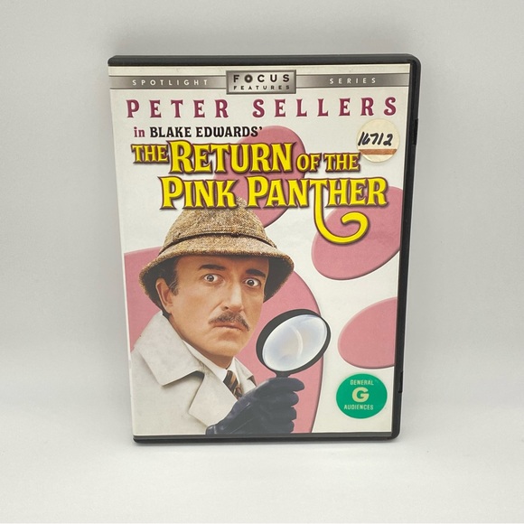 Vintage Other - The Return of the Pink Panther DVD Movie